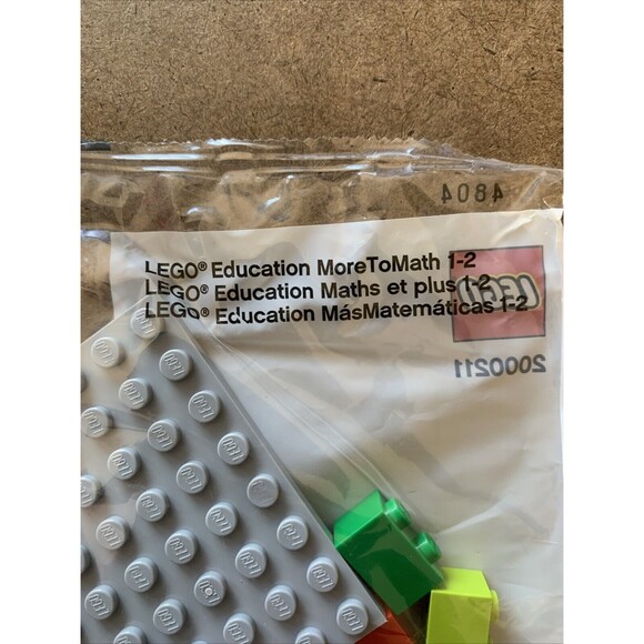 NEW - LEGO Education MoreToMath Snake 15 Pieces Stocking Stuffer B-Day Gift bag - Picture 5 of 5